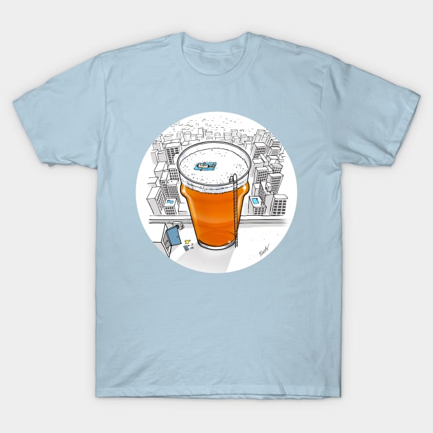 Ahhhh...beer. T-Shirt by Rich Skipworth